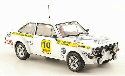 Ford Escort RS 1800 1/43 Hachette No.10 Rally Costa Brava 1977 modellautos