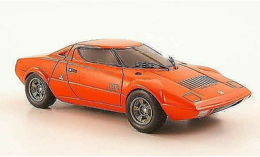 Lancia Stratos HF 1/43 Premium X rot orange Autosalon Turin 1971 modellautos