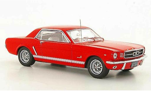 Ford Mustang Hardtop 1/43 Premium X rot modellautos