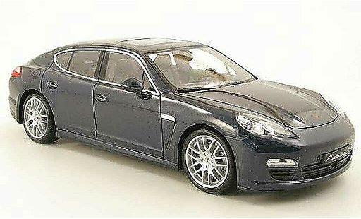 Porsche Panamera S 1/18 Welly blaugrau modellautos