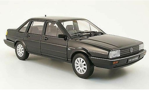 Volkswagen Santana Base 1/18 Welly schwarz 1986 modellautos