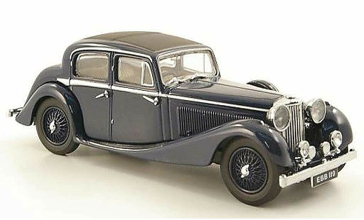 Jaguar SS Base 1/43 Oxford 2.5 litre blau modellautos