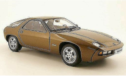 Porsche 928 1977 1/18 Autoart braun modellautos