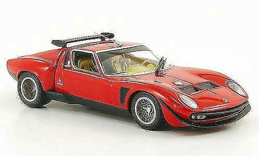 Lamborghini P400 Jota 1/43 Kyosho SVR rot modellautos