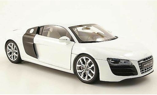 Audi R8 v10 1/18 Kyosho 5.2 FSI weiss 2009 modellautos