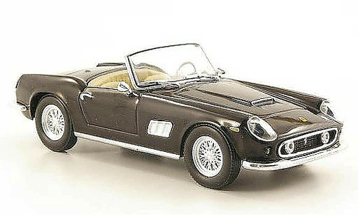 Ferrari 250 GT California 1/43 Hachette schwarz modellautos