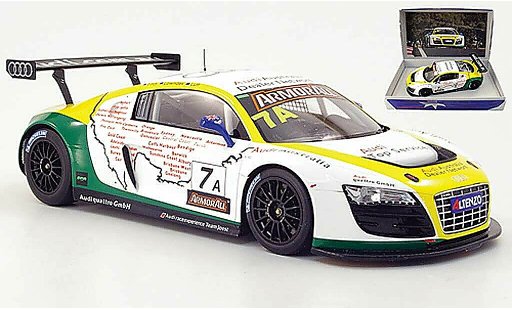 Audi R8 lms 1/18 Spark gt3 no.7 audi.com.au 12h bathurst 2011 m.eddy / c.lowndes / w.luff modellautos