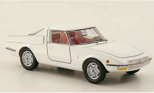 Abarth 1300 OT 1/43 Spark Coupe Pininfarina weiss modellautos