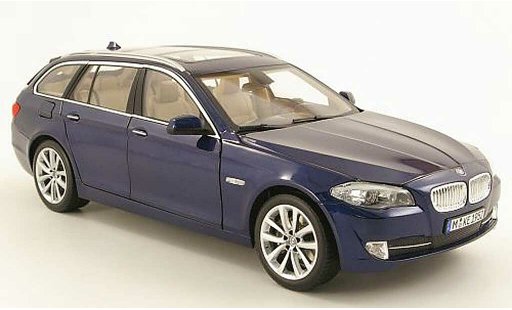 Bmw 550 F11 1/18 Norev touring blau 2010 modellautos