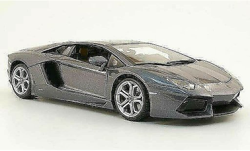 Lamborghini Aventador LP700-4 1/18 Burago grau 2011 modellautos