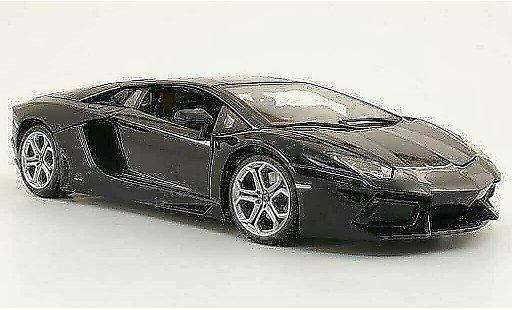 Lamborghini Aventador LP700-4 1/18 Burago schwarz 2011 modellautos