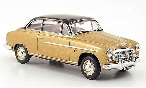 Fiat 1900 Gran Luce 1/43 Hachette Granluce gold/schwarz 1952 modellautos
