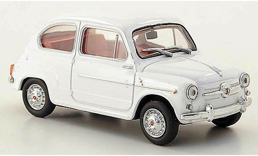 Abarth 1000 Berlina Corsa 1/43 Hachette weiss 1963 modellautos