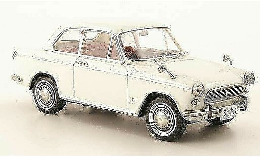 Daihatsu Compagno Berline 1/43 Ebbro Berlina 800 weiss modellautos