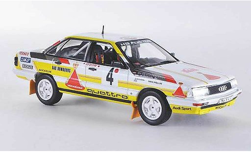 Audi 200 quattro course 1/43 Norev No.4 HB Team W.Rohrl / Ch.Geistdorfer Rally Monte Carlo 1987 modellautos