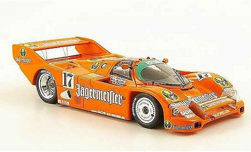 Porsche 962 1986 1/43 Spark No.17 Jagermeister T.Boutsen/F.Jelinski SPA modellautos