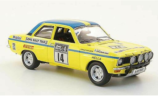 Opel Ascona A Rally 1/43 Schuco No.14Rally gro&Atilde;�britannien 1972 modellautos