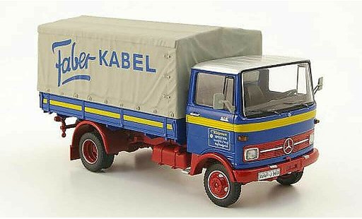 Mercedes LP 608 Pritsche 1/43 Schuco /Plane Kleigrewe - Faber-Kabel modellautos