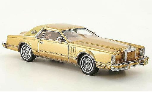 Lincoln Continental 1978 1/43 Neo Mark V Coupe gold/beige modellautos