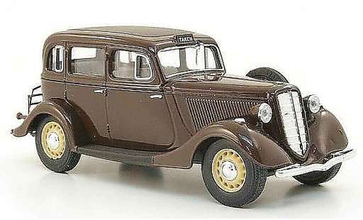 Gaz M1 Taxi 1/43 Nash Avtoprom braun modellautos