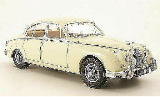 Jaguar MK 2 1/18 Model Icons 3.8 weiss rhd 1962 modellautos