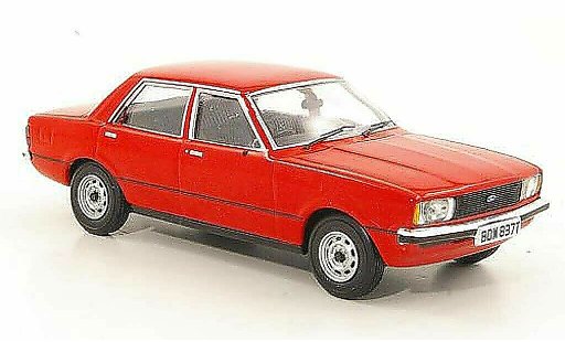 Ford Cortina 1.6L 1/43 Vanguards MkIV rot RHD modellautos