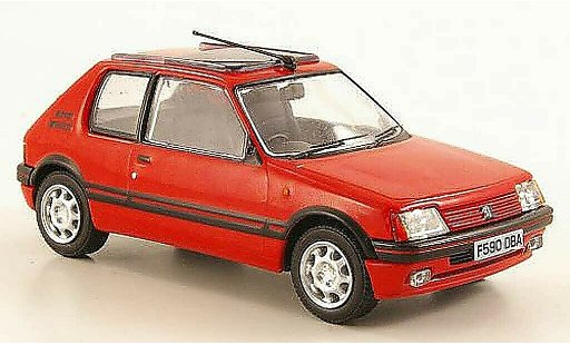 Peugeot 205 GTI 1/43 Vanguards 1.9 rot modellautos