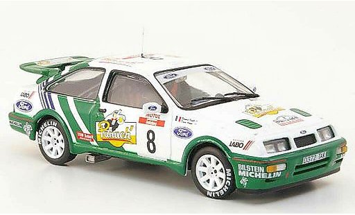 Ford Sierra Cosworth RS 1/43 Hachette No.8 Panach Tour de Corse 1988 modellautos