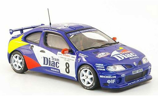 Renault Megane Maxi 1/43 Hachette No.8 Diac Tour de Corse 1996 modellautos