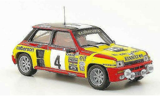 Renault 5 Turbo 1/43 Hachette No.4 Calberson Tour de France Automobile 1980 modellautos