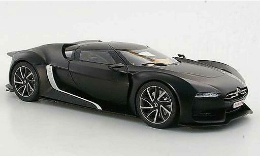 Citroen GT concept 1/18 Norev mat schwarz 2008 modellautos
