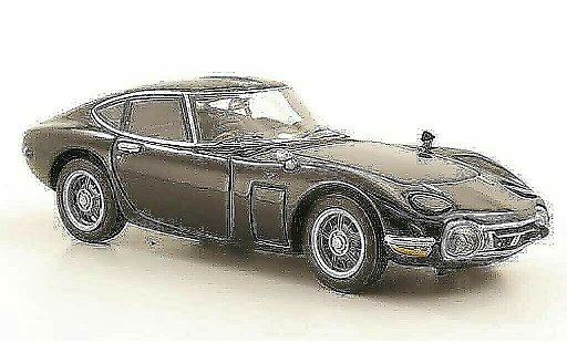 Toyota 2000 GT 1967 1/43 Ebbro schwarz modellautos