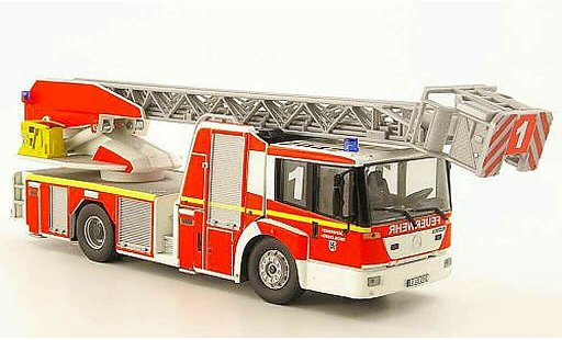 Mercedes Econic Feuerwehr 1/43 Wiking DL 32 Metz pompier Dusseldorf modellautos