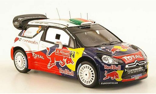 DS Automobiles DS3 WRC 2011 1/43 Spark No.2 Red Bull Rally Portugal modellautos