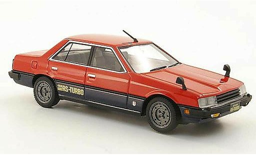 Nissan Skyline 2000 1/43 Hi Story Sedan Turbo rot/blau RHD 1983 modellautos