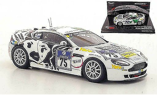 Aston Martin V8 course 1/43 Minichamps No.75 Team Werner ADAC 24h Nurburgring 2011 modellautos