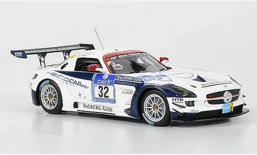 Mercedes SLS GT3 1/43 Minichamps AMG No.32 Heico Motorsport 24h ADAC Nurburgring 2011 modellautos