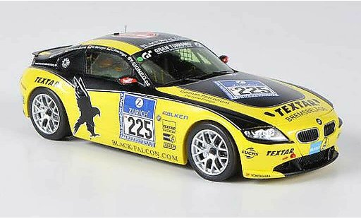 Bmw Z4 course 1/43 Minichamps E89 Black Falken TeaNo.225 24h Nurburgring 2011 modellautos