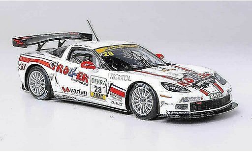 Chevrolet Corvette Z06 1/43 Minichamps C6 Z06R GT3 (C6) No.28 Callaway Competition D.Alessi / D.Keilwitz ADAC GT Masters 2011 modellautos