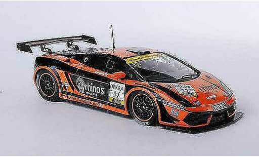 Lamborghini Gallardo LP600 1/43 Minichamps 2011 No.12 Team Rhinos Leipert MS ADAC GT Masters modellautos