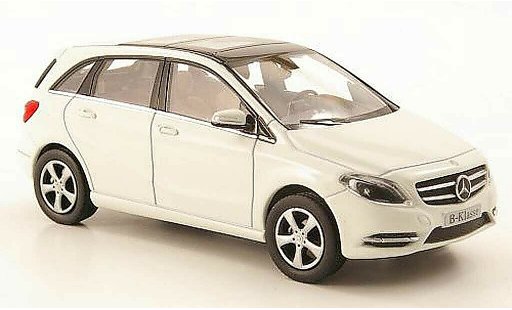 Mercedes Classe B Base 1/43 Norev (W246) weiss 2011 modellautos