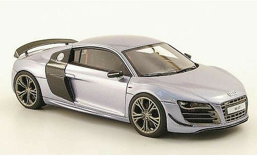 Audi R8 gt 1/43 Look Smart grau blau modellautos