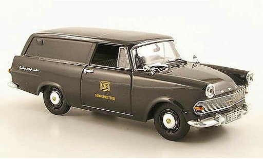 Opel Rekord P2 1/43 Bing Kasten DB-Signalmeisterei modellautos