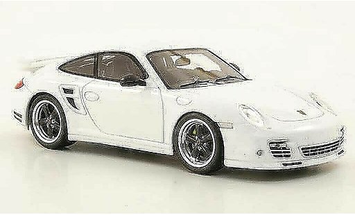 Porsche 911 Turbo S 1/43 Spark Tequipment (II) weiss modellautos