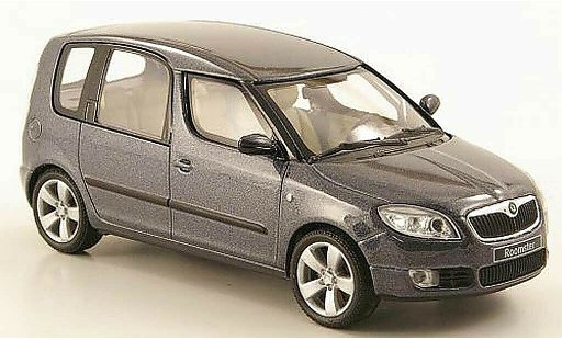 Skoda Roomster Base 1/43 Abrex grau 2006 modellautos