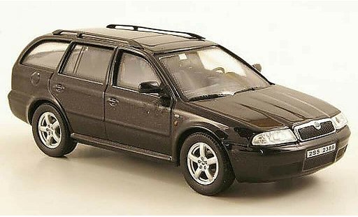 Skoda Octavia Combi 1/43 Abrex Tour schwarz modellautos