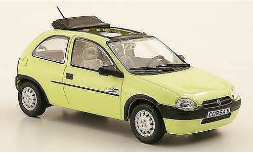 Opel Corsa B Swing 1/43 Hachette B gelb (ohne Magazin) 1993 modellautos