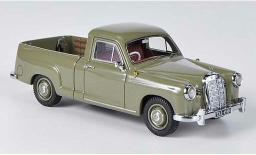 Mercedes 180 Bakkie 1/43 Neo (W120) oliv 1956 modellautos