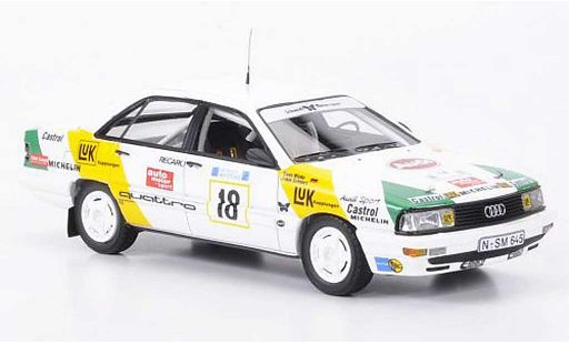 Audi 200 quattro course 1/43 Neo No.18 Luk schwarz/Wicha Rallye Akropolis 1989 modellautos