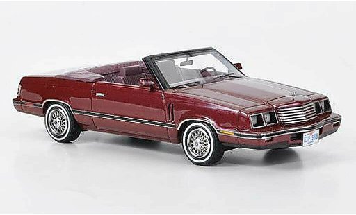 Dodge 600 Cabriolet 1/43 Neo Cabrio rot 1984 modellautos